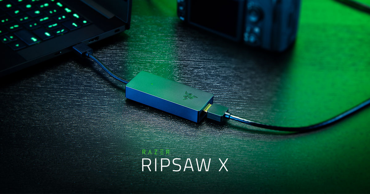 Razer Ripsaw X low latency camera capture card