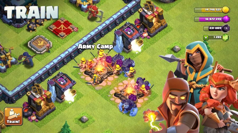 get super troops in clash of clans