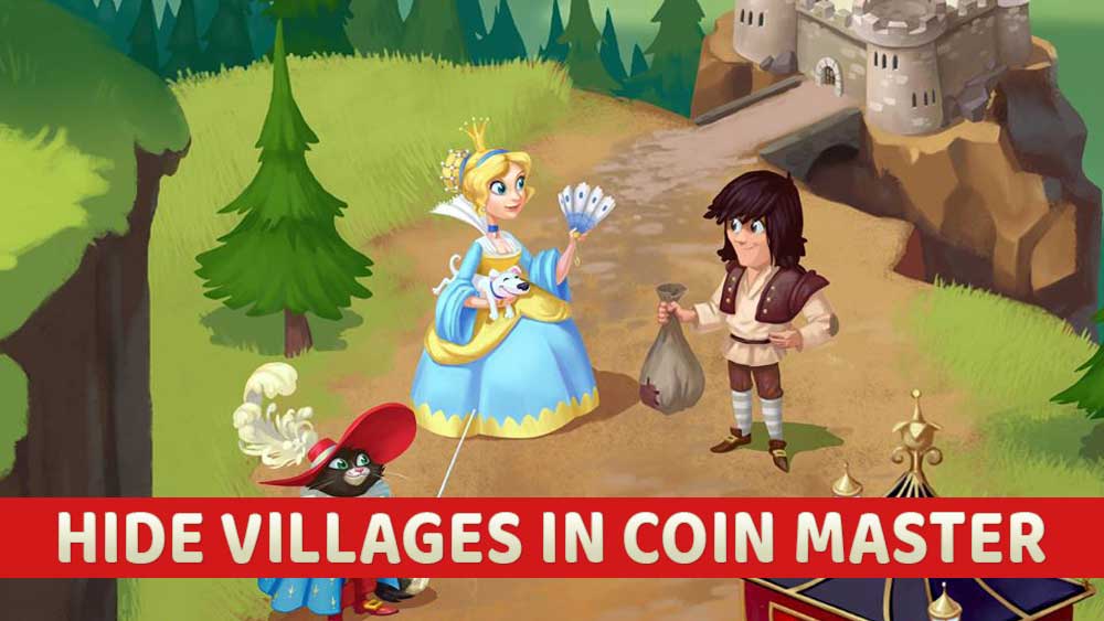 hide village in coin master