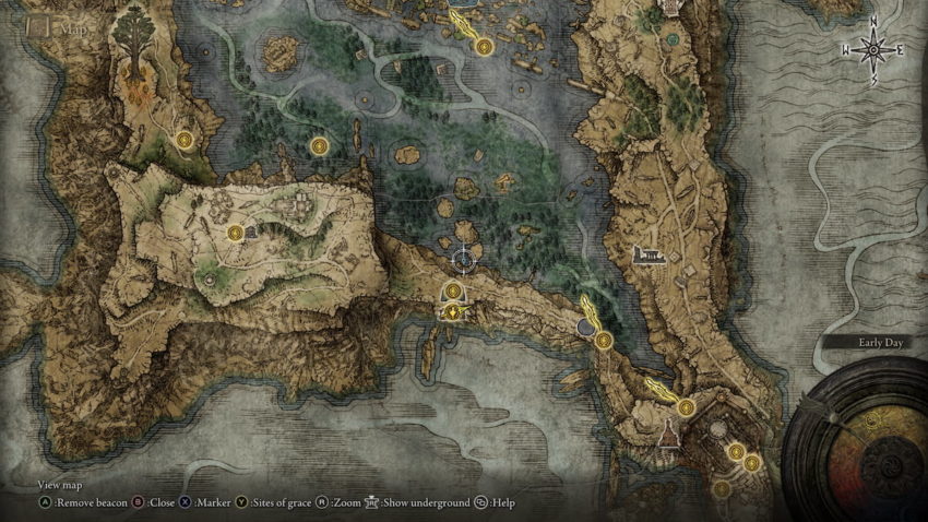 Where to find Lakeside Crystal Cave in Elden Ring