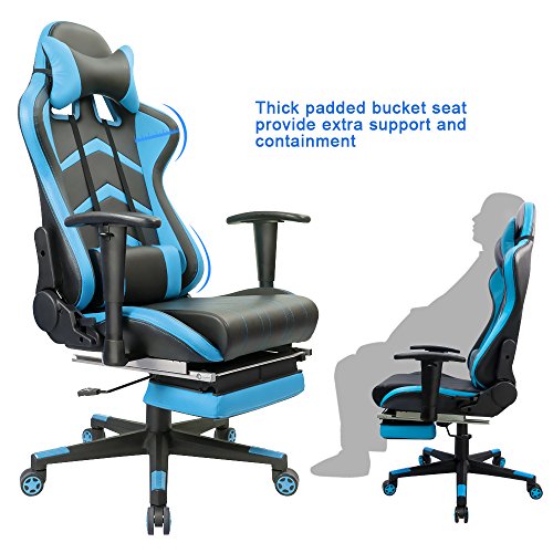 Best Gaming Chairs With a Footrest