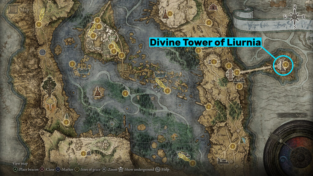 How to get to the Divine Tower of Caelid in Elden Ring