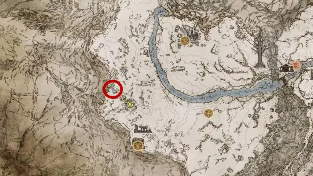 Where to find Imprisoned Merchant in Mohgwyn Palace in Elden Ring