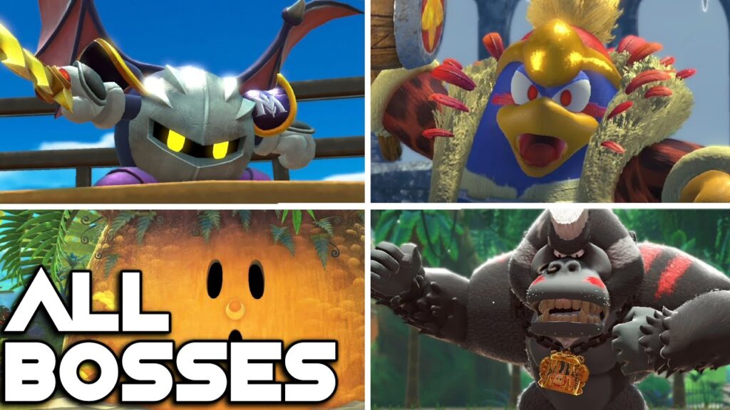 All boss fights in Kirby and the Forgotten Land