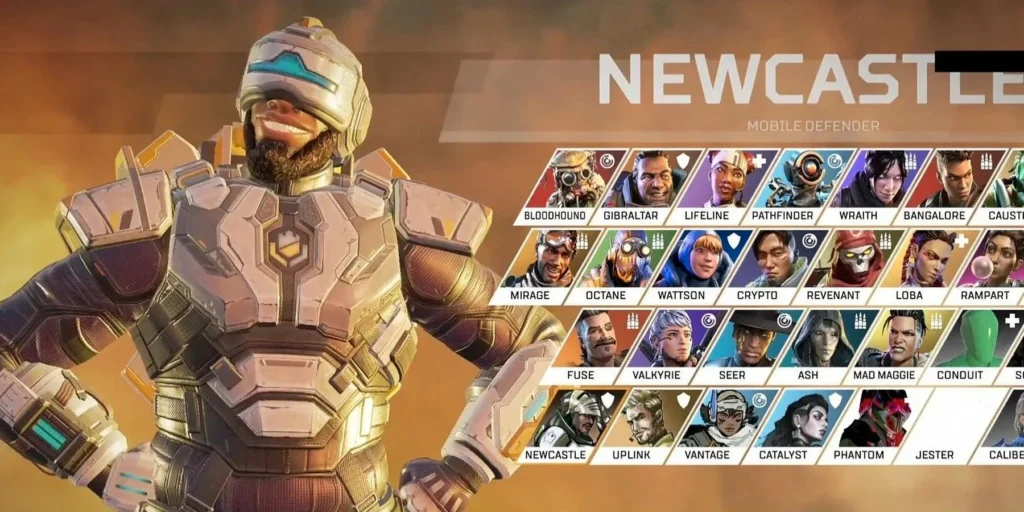 Who is Newcastle in Apex Legends