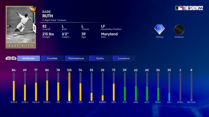 MLB The Show 22: How to complete Babe Ruth Starter Player Program