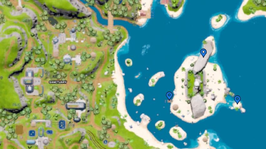 Where to collect Omni Chips at Sanctuary in Fortnite Chapter 3 Season 2