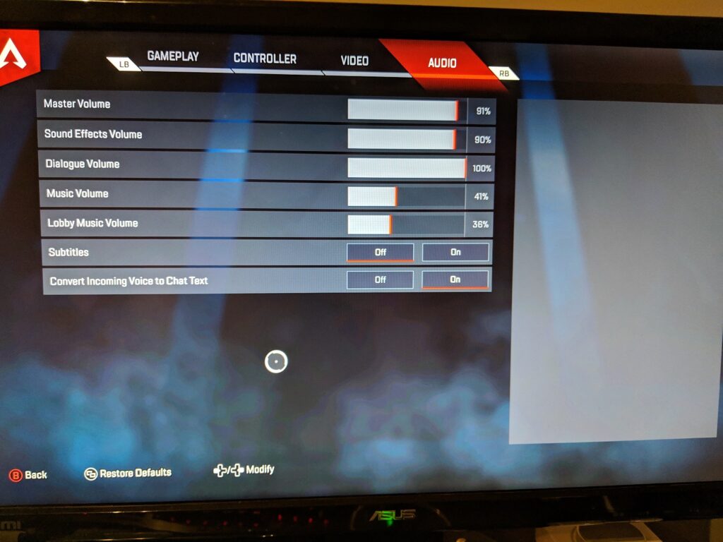 how to fix apex game chat xbox