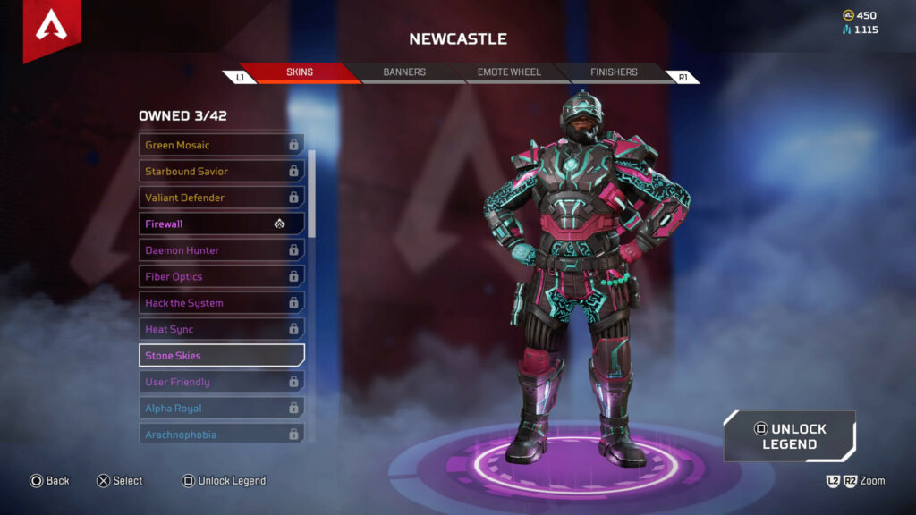 How to unlock the Stone Skies Newcastle skin Apex Legends