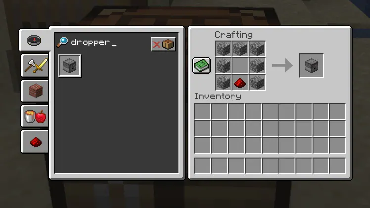 How to Make a Dropper in Minecraft