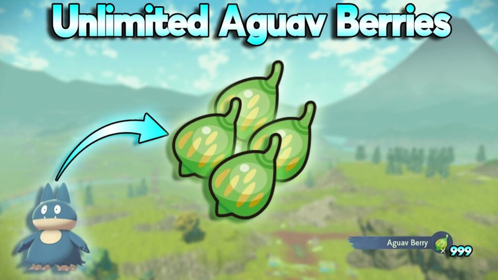 Pokemon Legends Arceus - How to Farm Aguav Berries