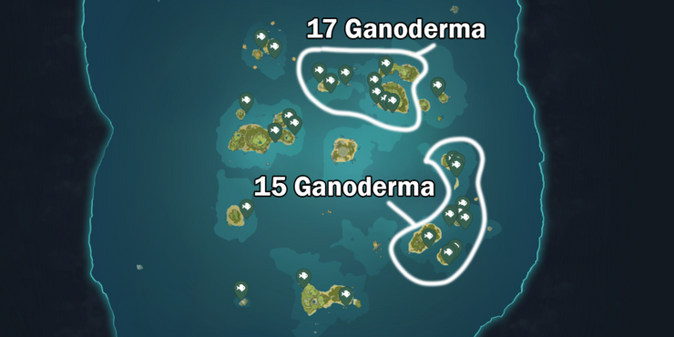 Where to farm Sea Ganoderma in Genshin Impact