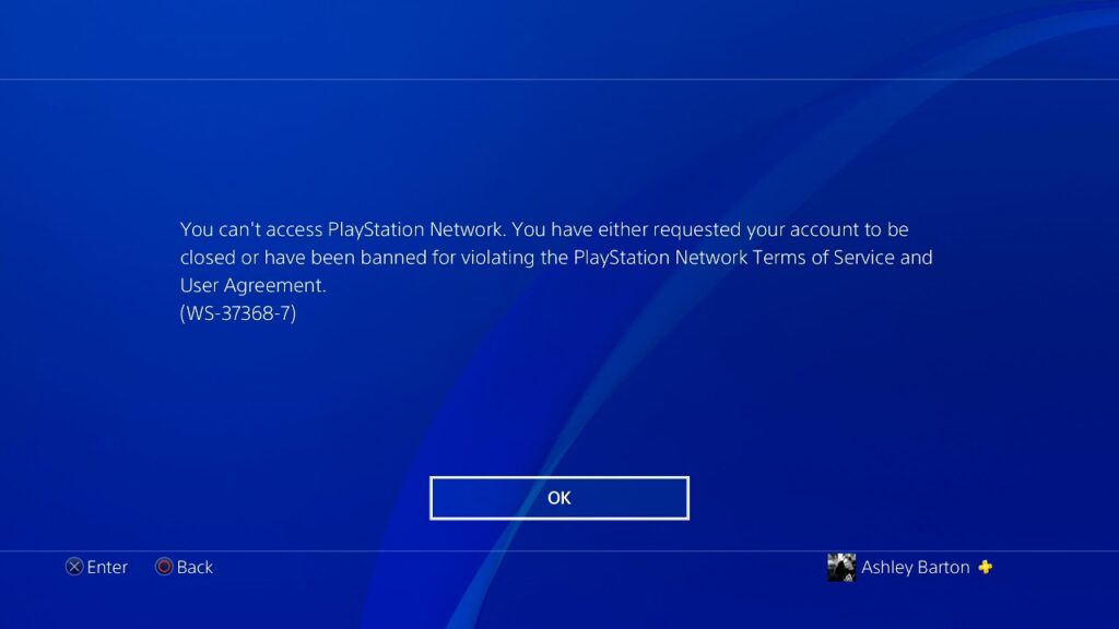 how long is a temporary suspension on ps4
