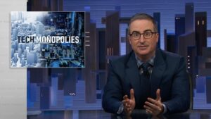 John Oliver exposes how Google and Amazon stifle competition