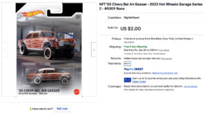 eBay now has an established NFT marketplace at its bidding