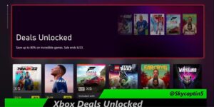Xbox Launches Massive 'Deals Unlocked' Sale