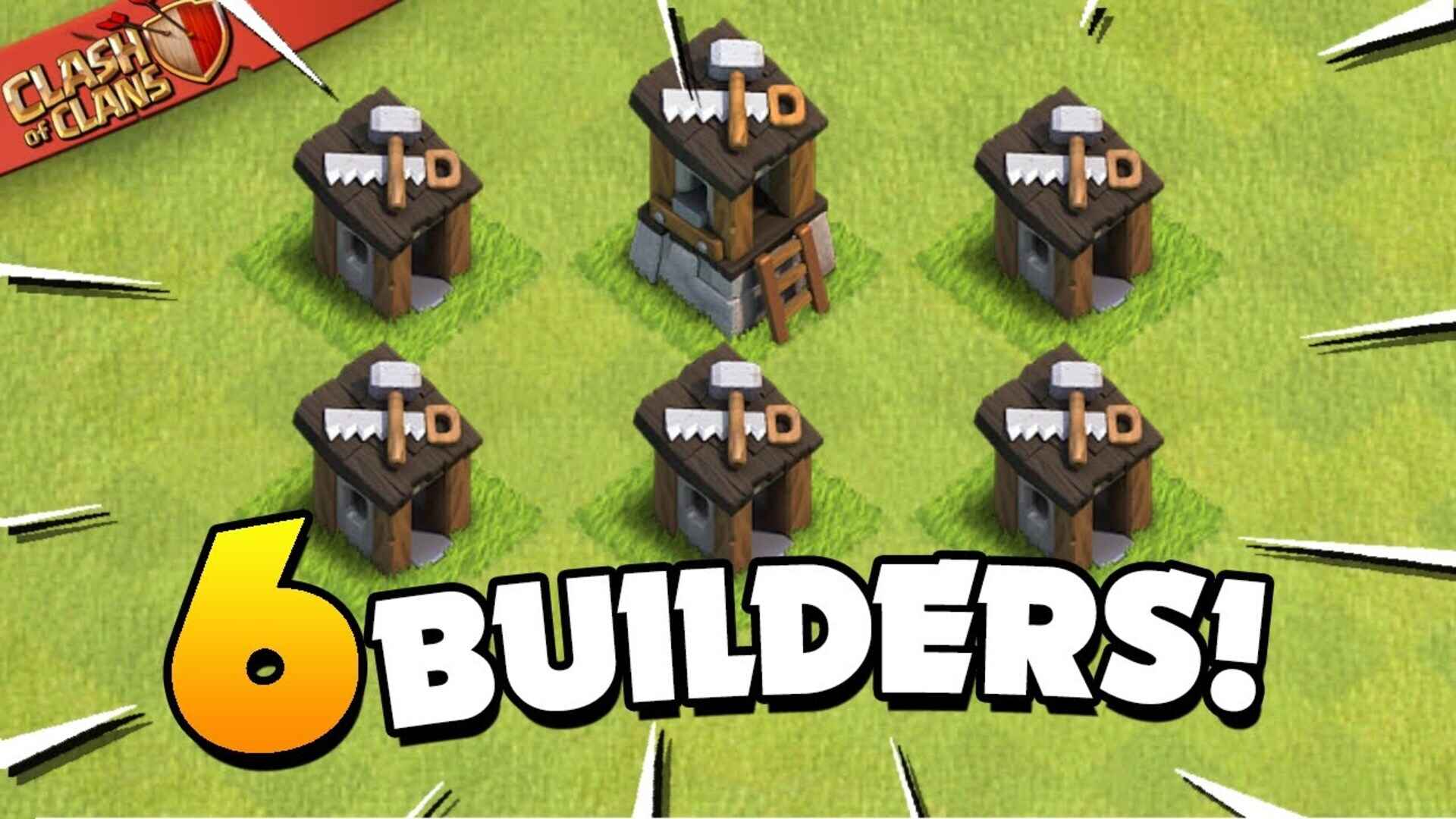 how to get 6th builder coc
