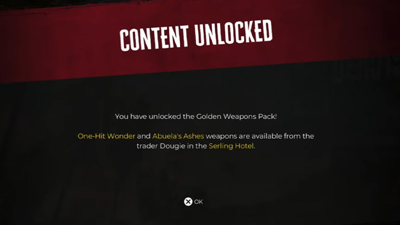 How To Unlock DLC Weapons In Dead Island 2