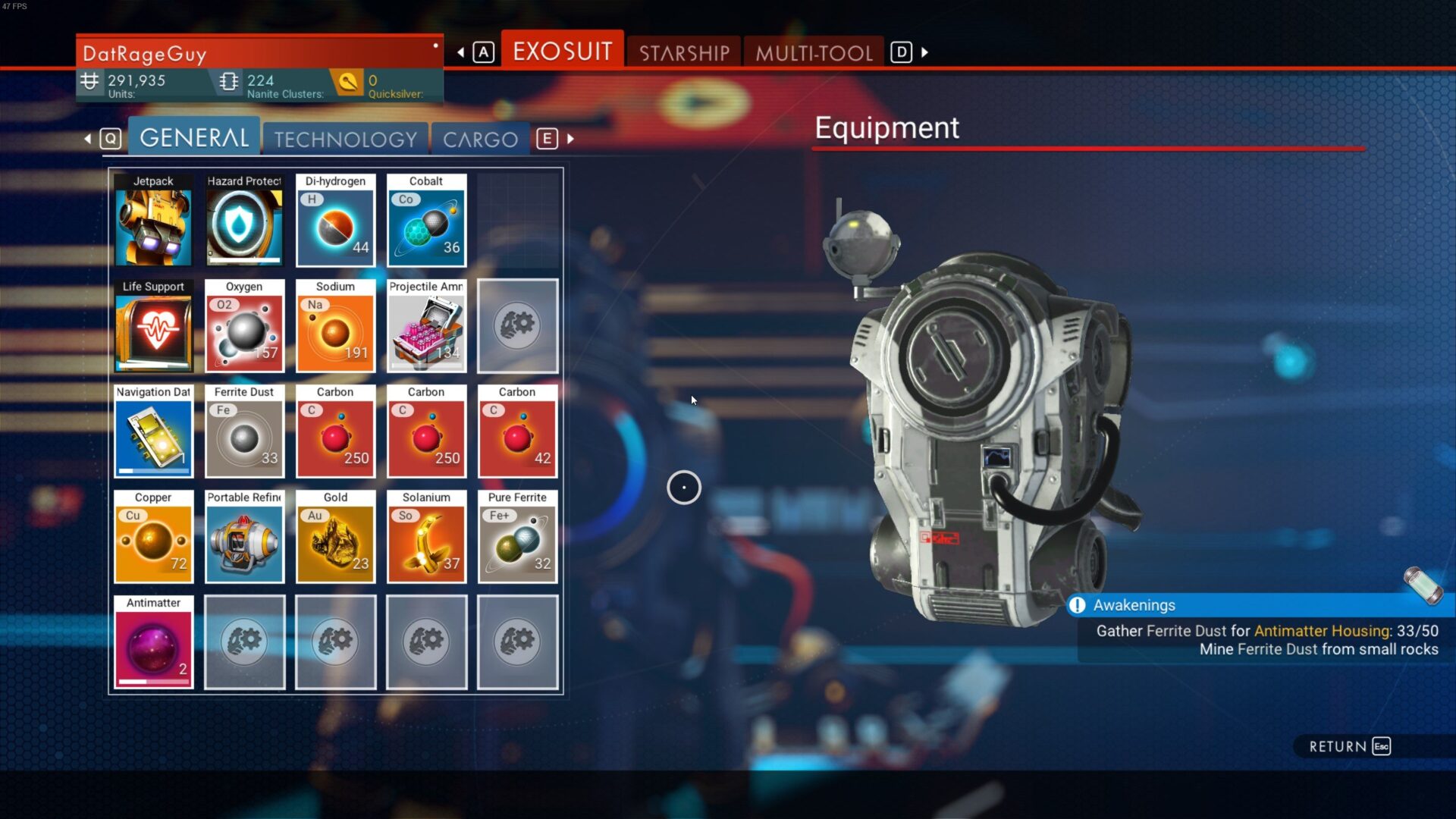 How To Get Upgrades For Exosuit In No Man's Sky