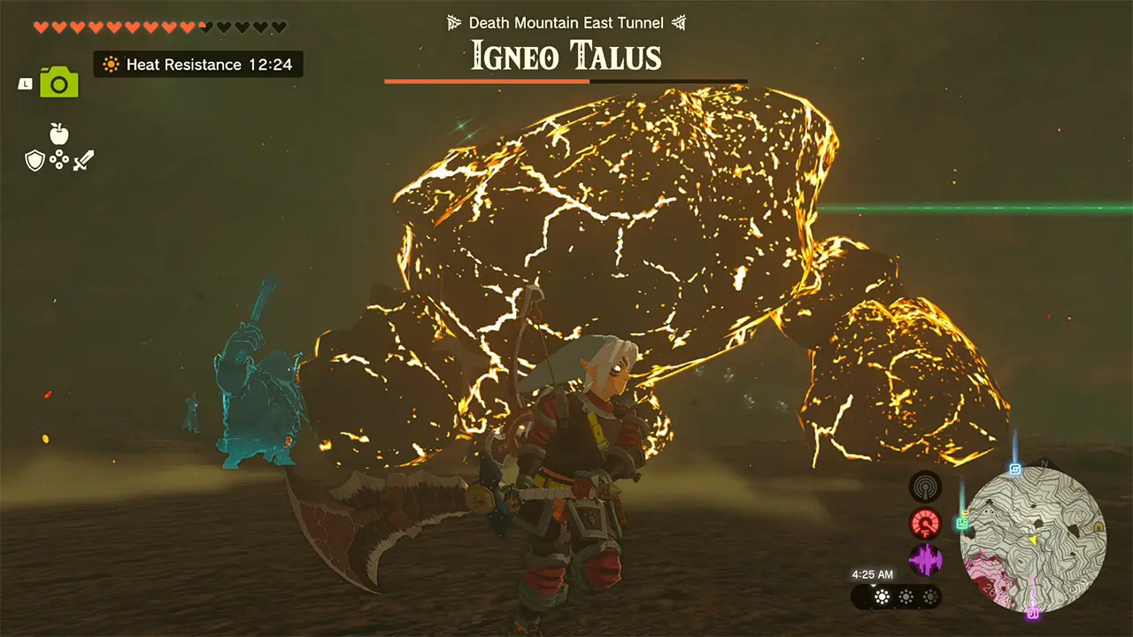 How To Defeat Igneo Talus In Zelda TOTK