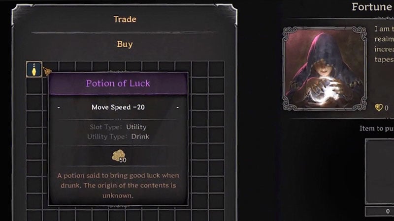 How to get the Potion of Luck in Dark and Darker