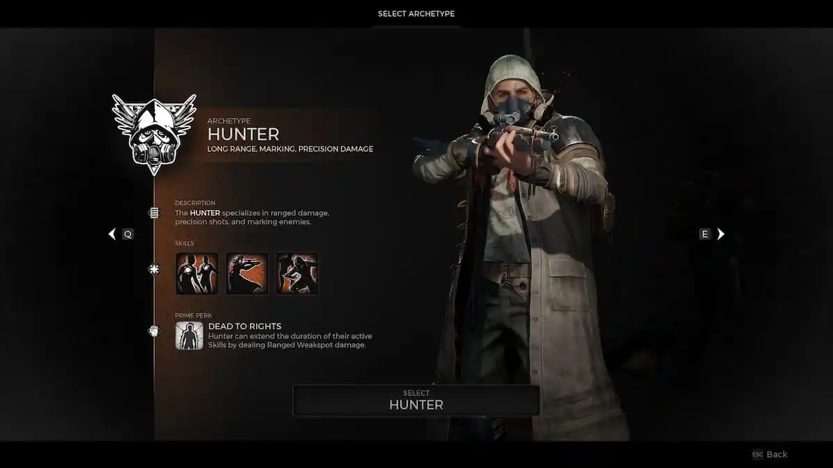 How to Unlock The Hunter Archetype in Remnant 2