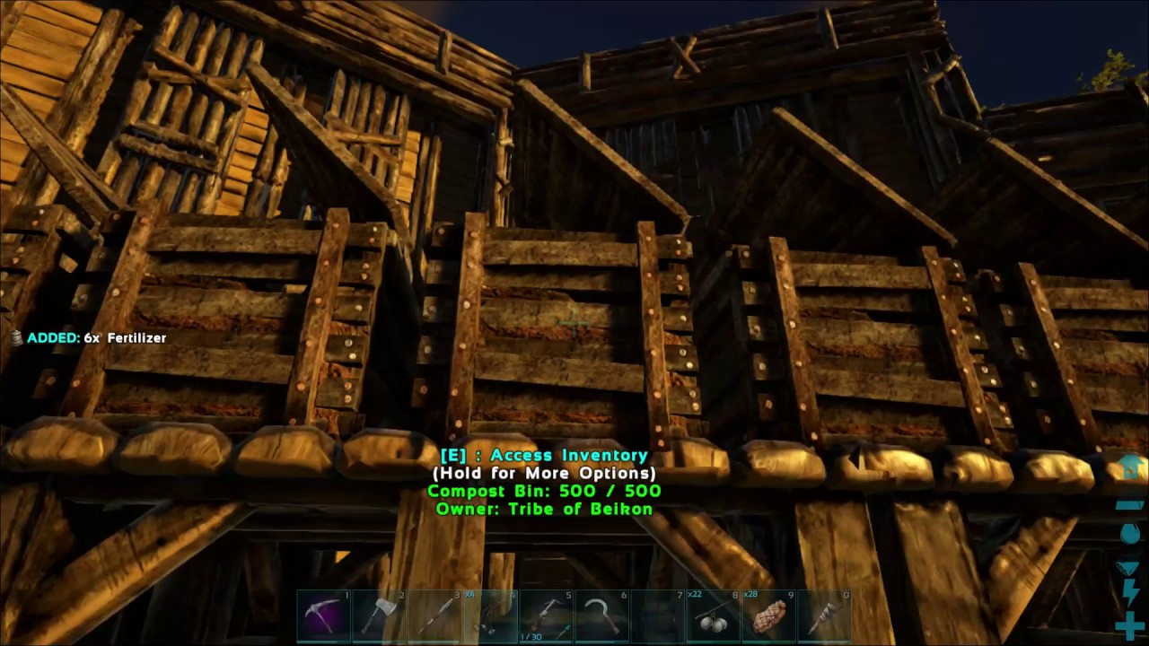 How to Use the Compost Bin in Ark Survival Evolved