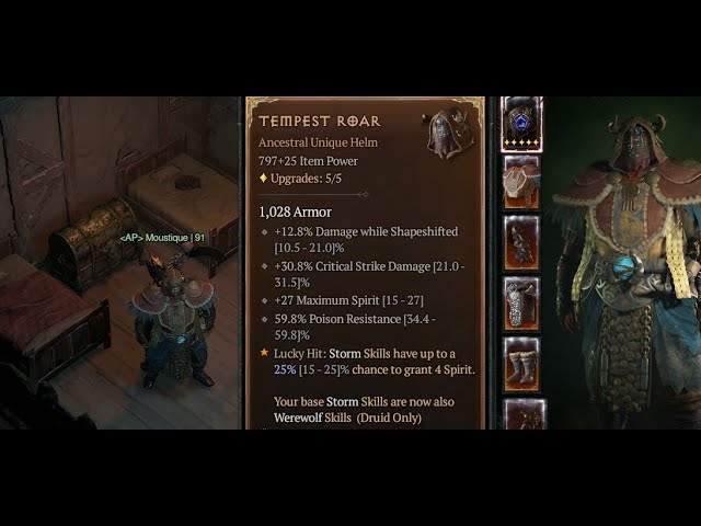How to get Tempest Roar in Diablo 4 Season 1