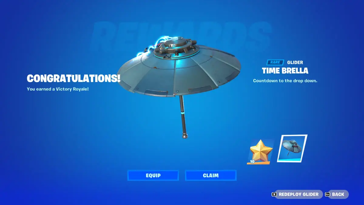 How to Get the Competitor’s Time Brella in Fortnite
