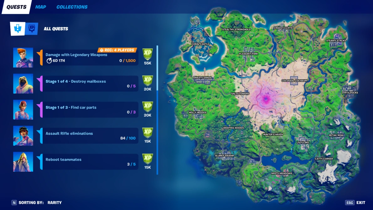 How do Match Quests Work in Fortnite?